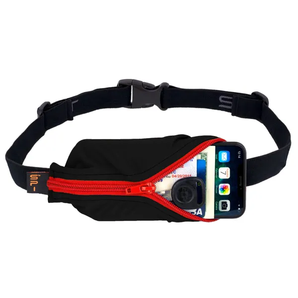 SPIBELT SPIbelt Running Belt Cool Groove | Blue Zipper