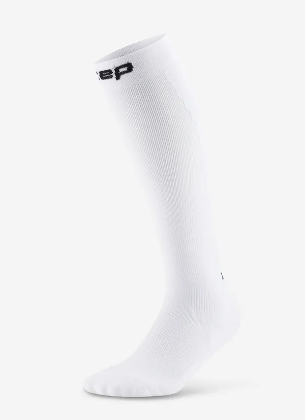 CEP Men's CORE RUN TALL COMPRESSION SOCKS 5.0 White