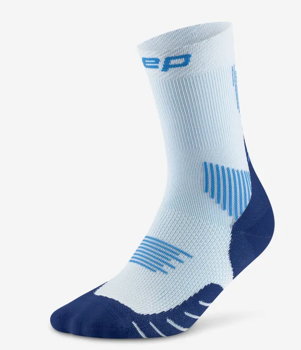 CEP Core Run Mid Cut Compression Socks 5.0 ICE/BLUE