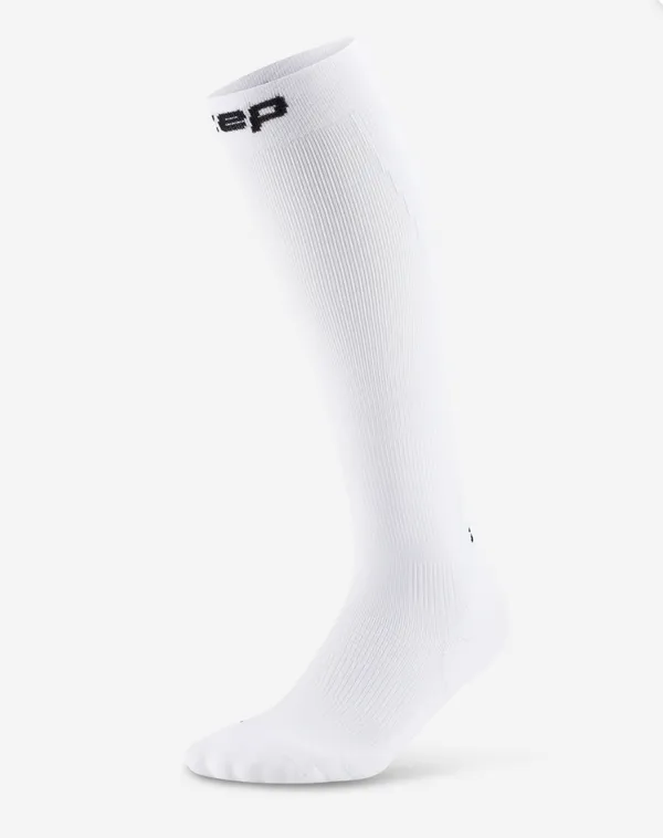 CEP Women's CORE RUN TALL COMPRESSION SOCKS 5.0 White