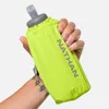 NATHAN Nathan Pinnacle Insulated Soft Flask - 18oz Finish Lime | Reflective Silver
