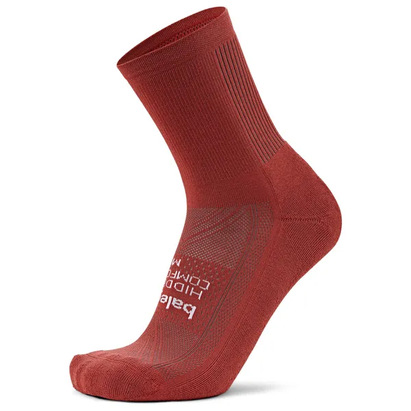 Balega Hidden Comfort Mini Crew Red Ochre