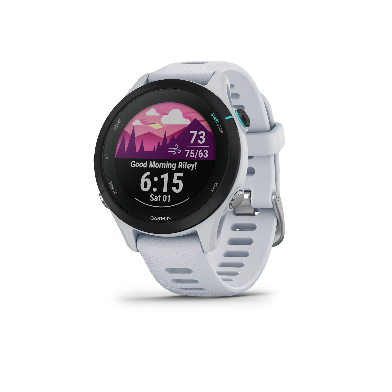 GARMIN FORERUNNER 255 Music ホワイト Garmin Forerunner 255 Music Whitestone