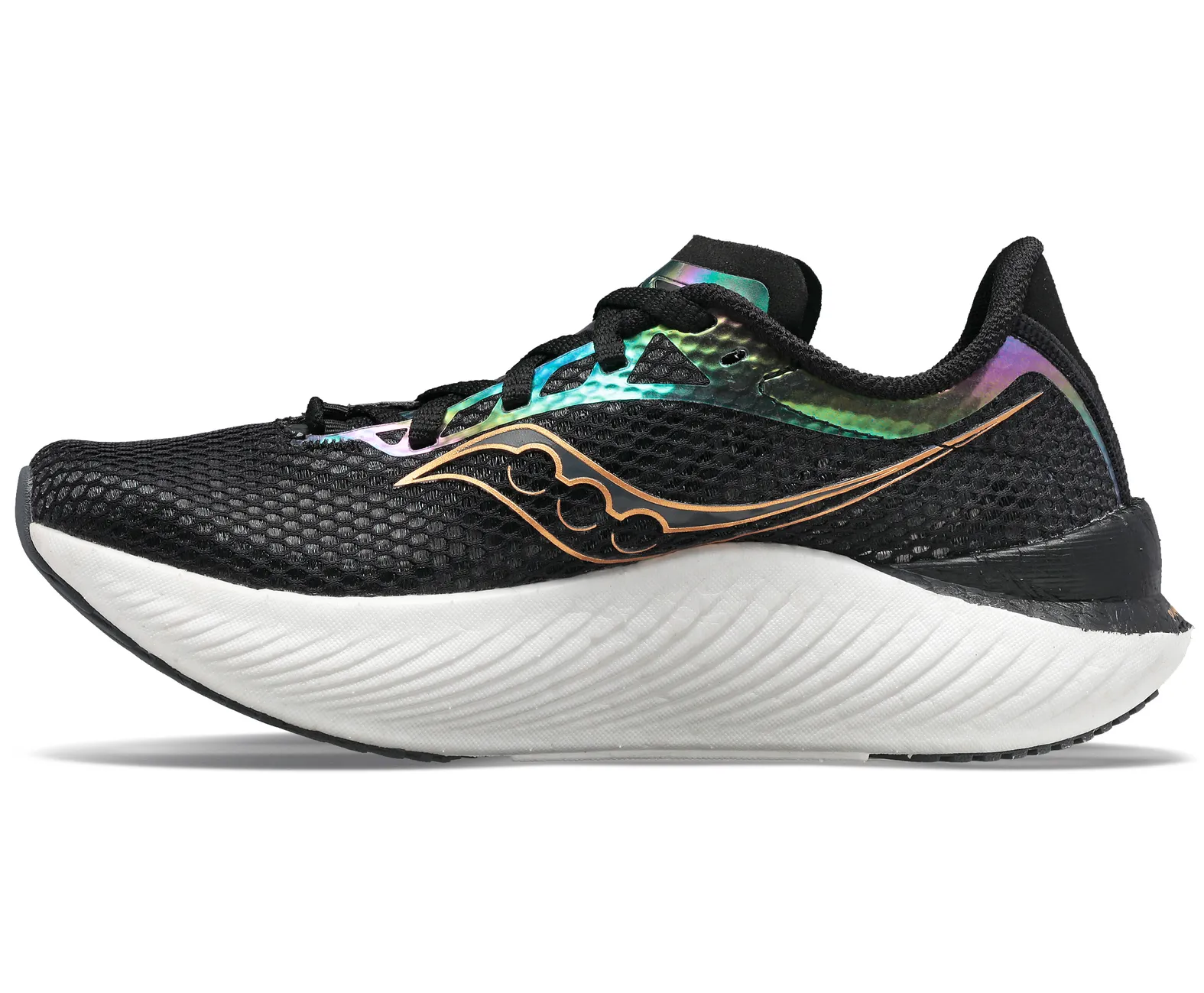 Saucony Women's Endorphin Pro 3 black/goldstruck