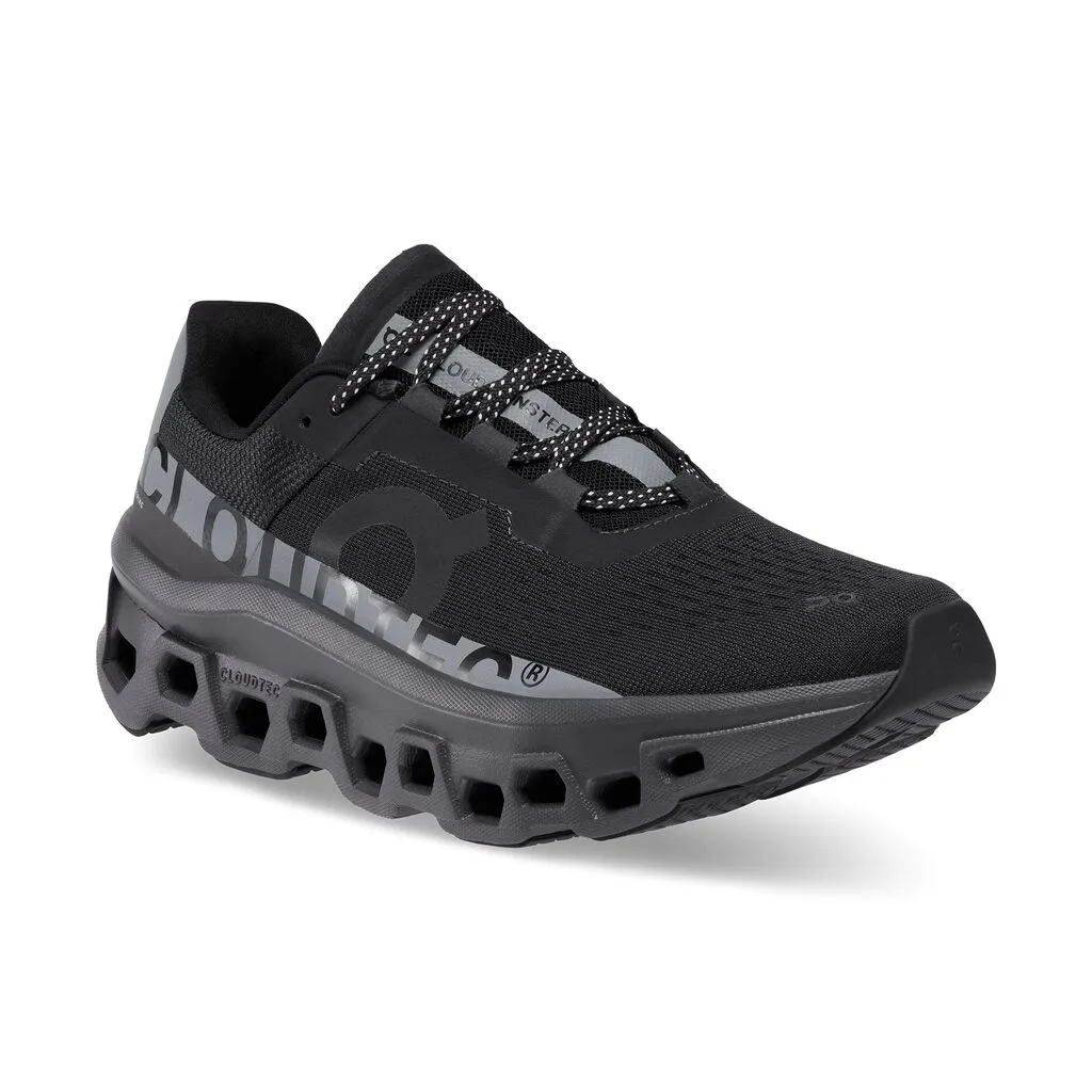 on Cloudmonster Lumos ブラック 23㎝ On Women's Cloudmonster Lumos Black