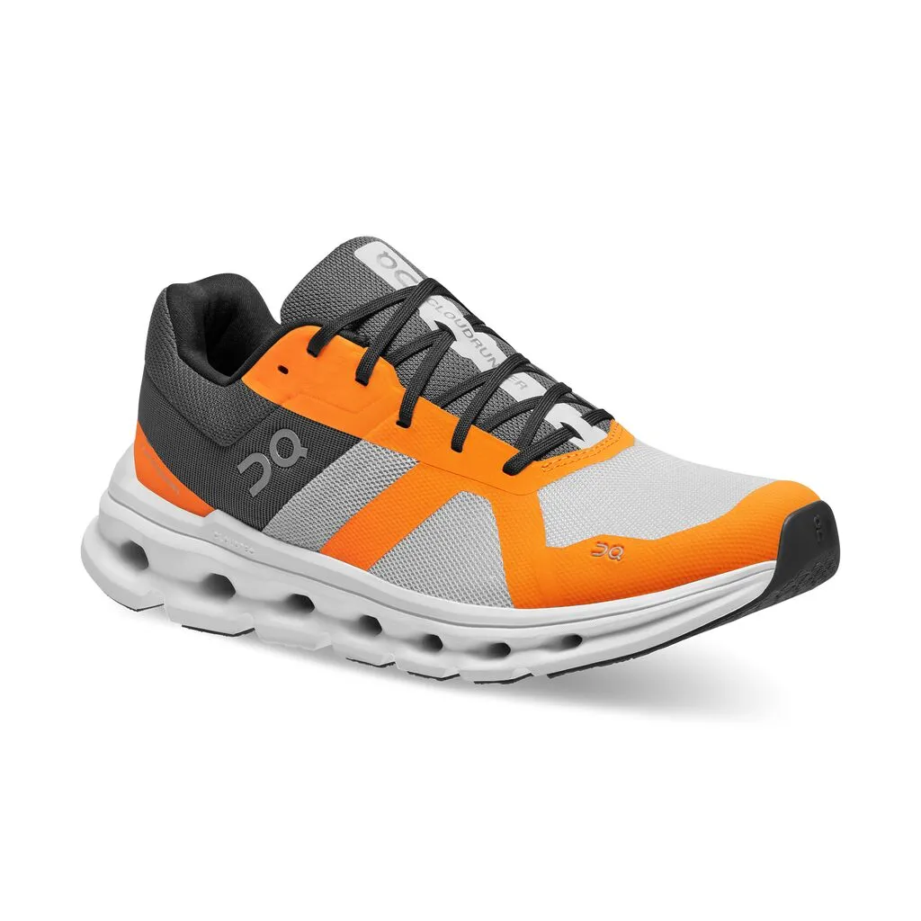 値下！　On Cloudrunner 27cm 【新品未使用】ホワイト/オレンジ On Men's Cloudrunner Orange/Gray