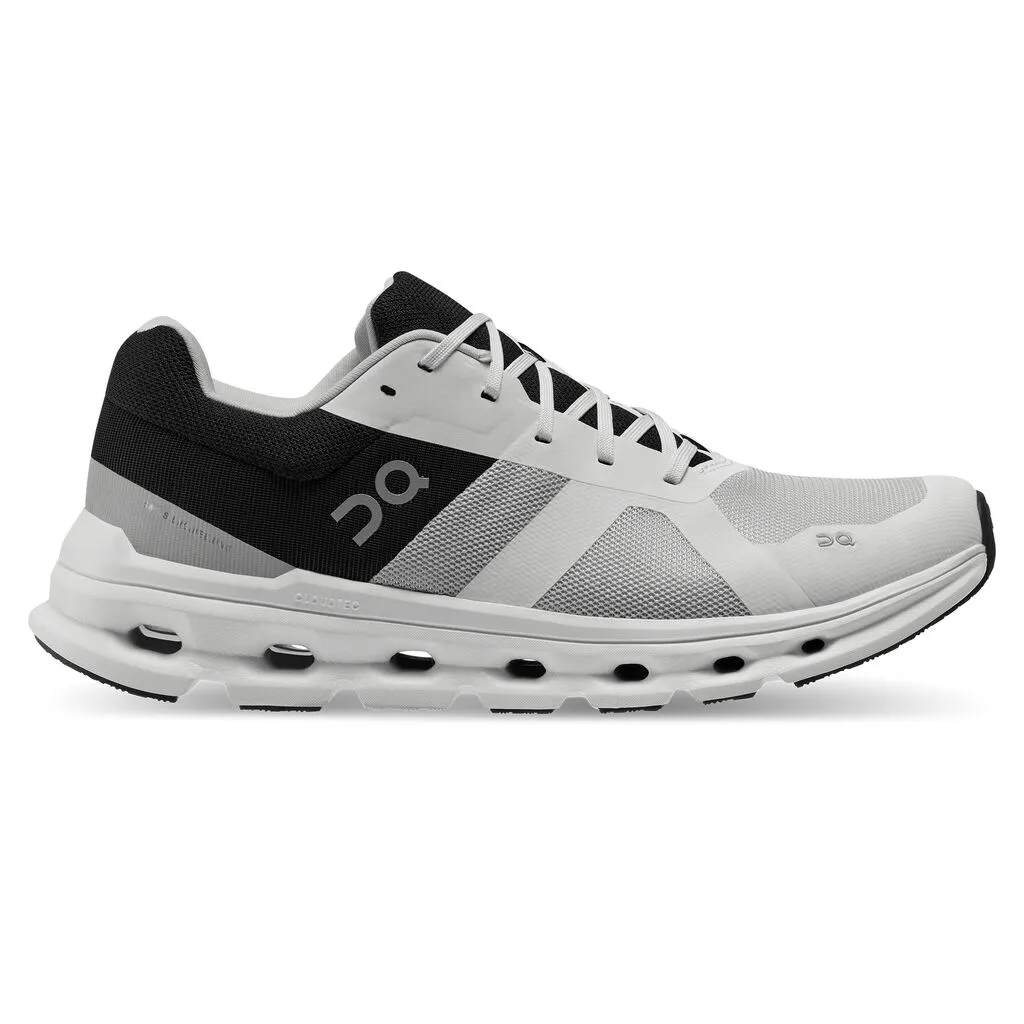 ON MEN'S CLOUDRUNNER 3 Glacier | Black
