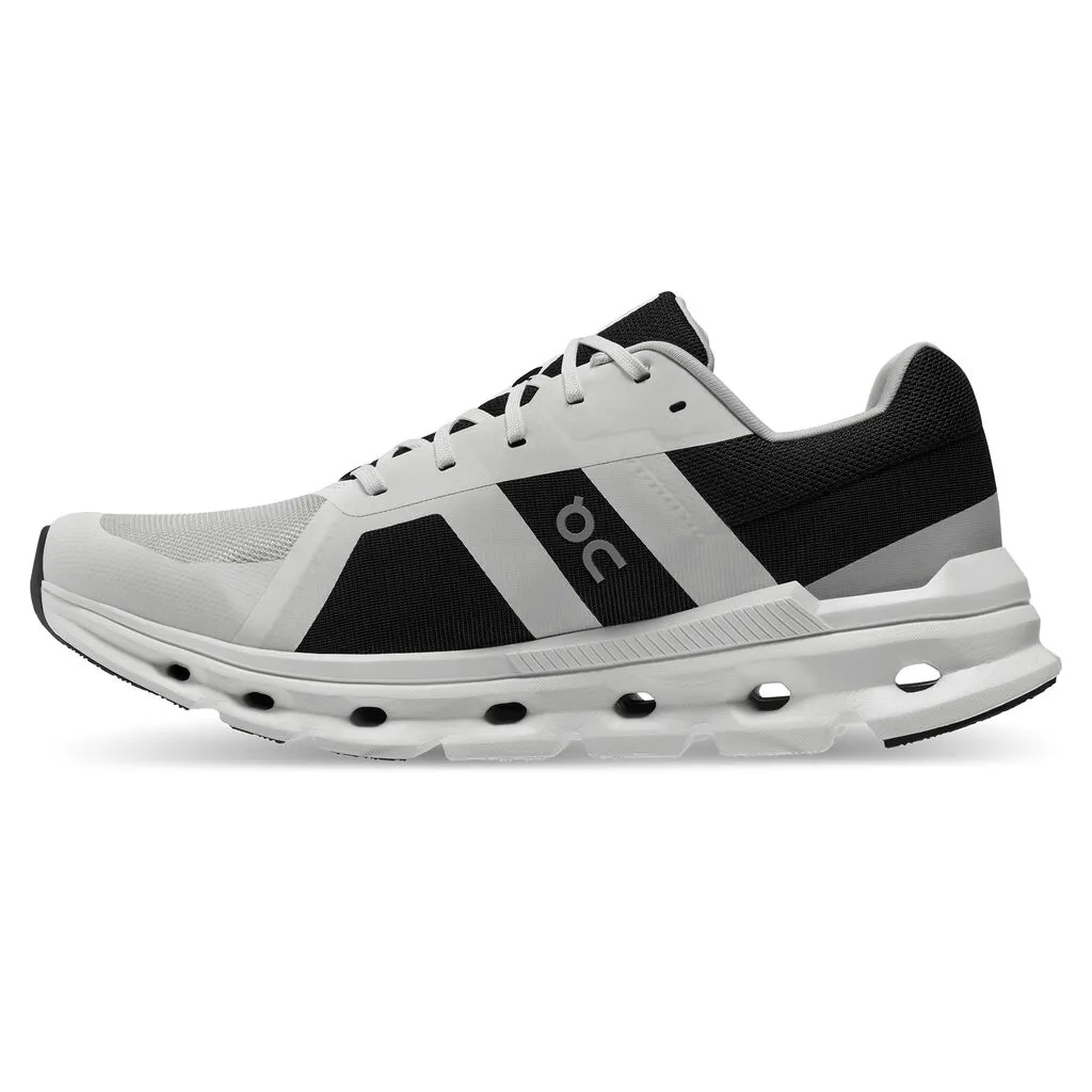 ON MEN'S CLOUDRUNNER 3 Glacier | Black