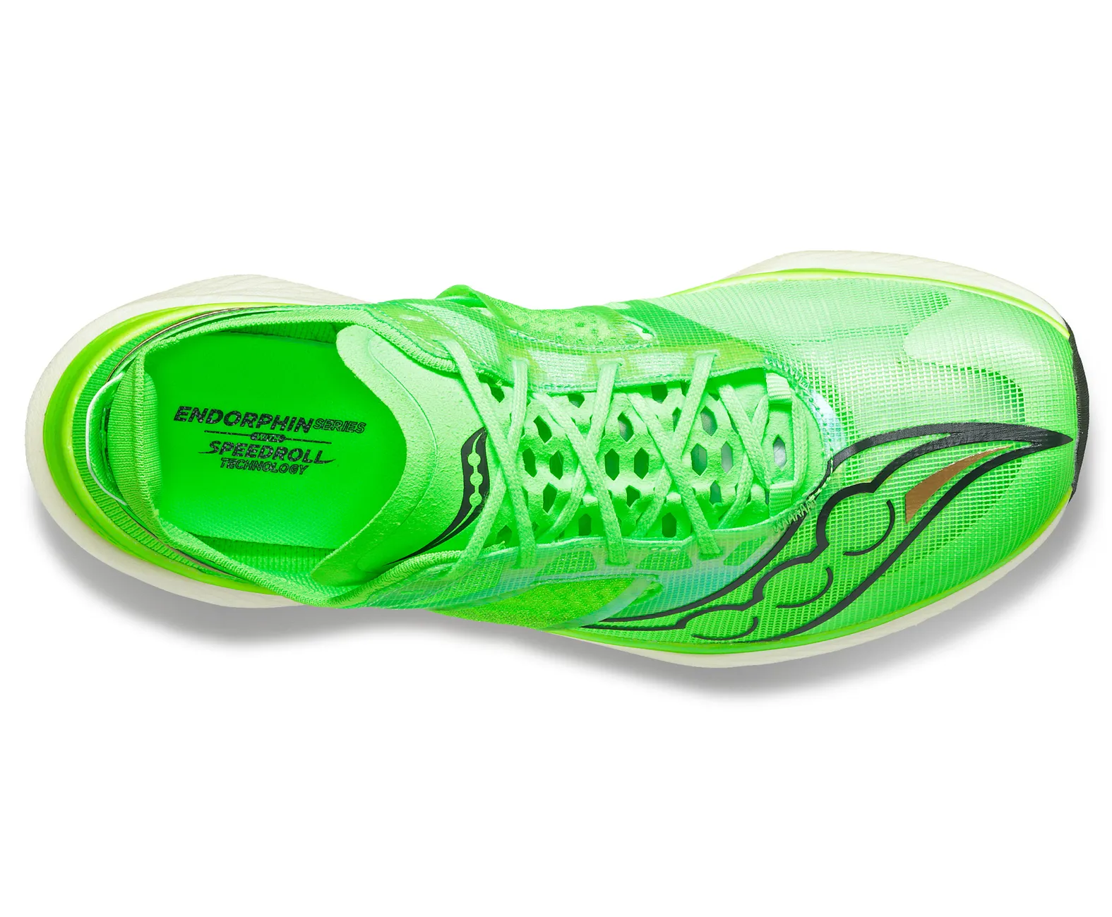 Saucony Endorphin Elite Mens 11 Slime Green Running Shoes S20768-30 Carbon Plate Men main image 3