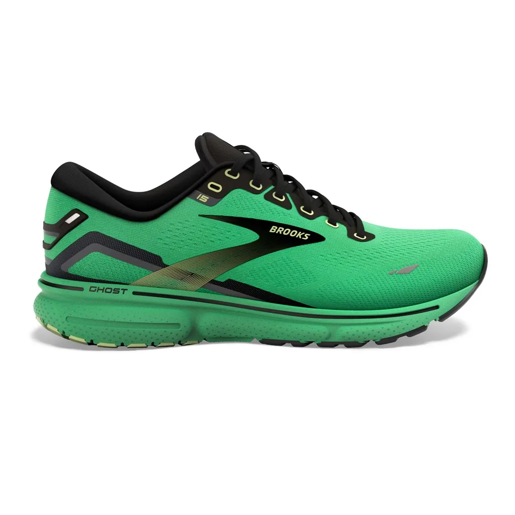 Brooks Men\'s Black and Green Athletic Running Shoes Brooks Adrenaline GTS 25 110454-020 Men main image 4