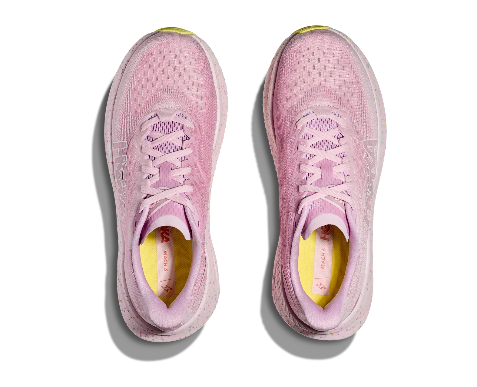 Hoka Men's Mach 6 PGH - Pink Twilight/Lemonade