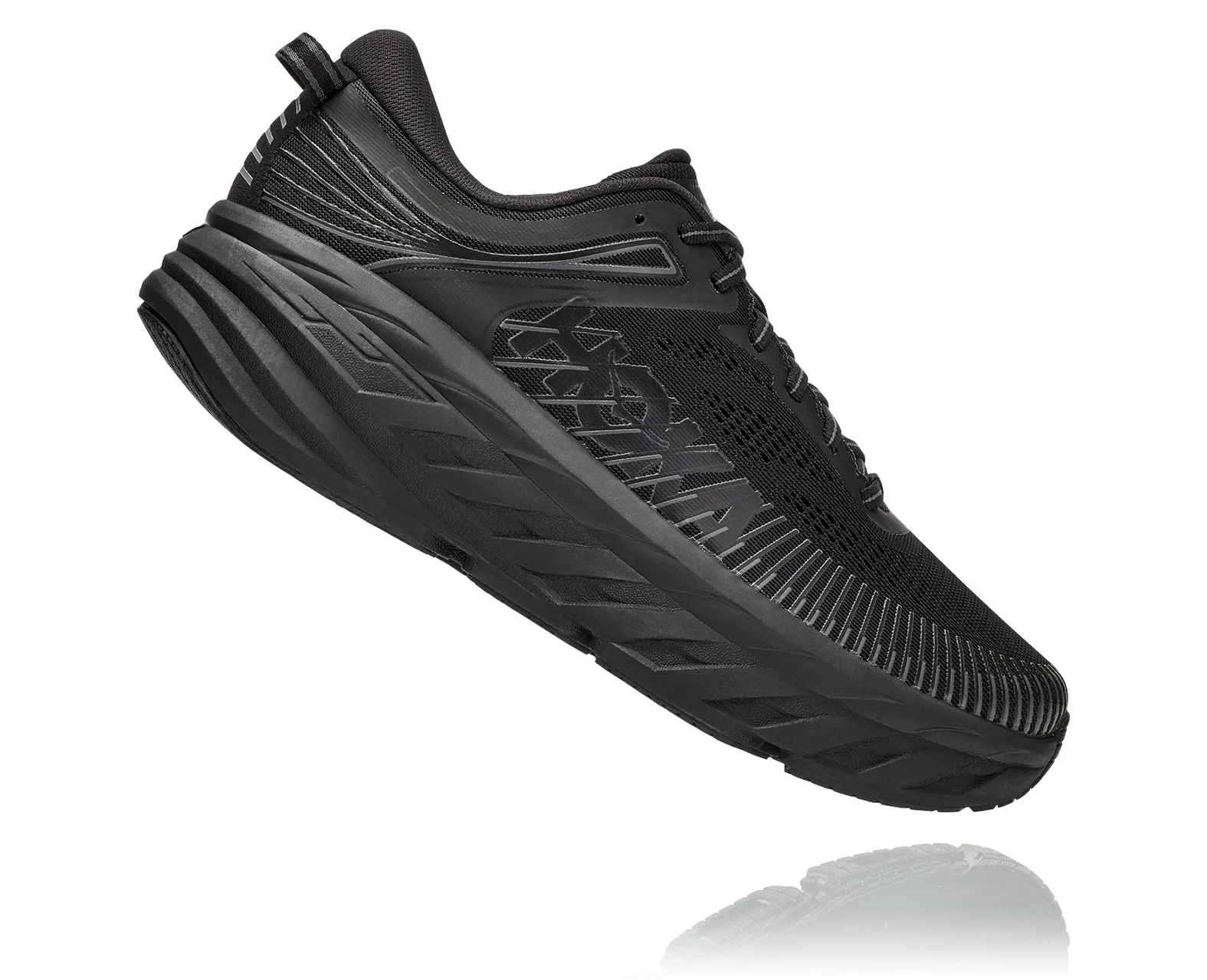 Hoka Men's Bondi 7 BBLC BLACK/BLACK