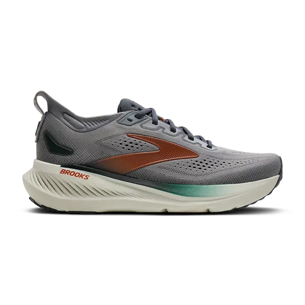 Brooks Men's Glycerin 23 Weathervane/Bombay Brown/Clear