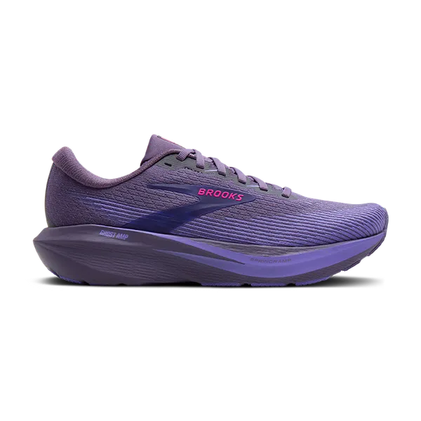 Brooks Women's Ghost Amp Purple/Purple/Fuchsia