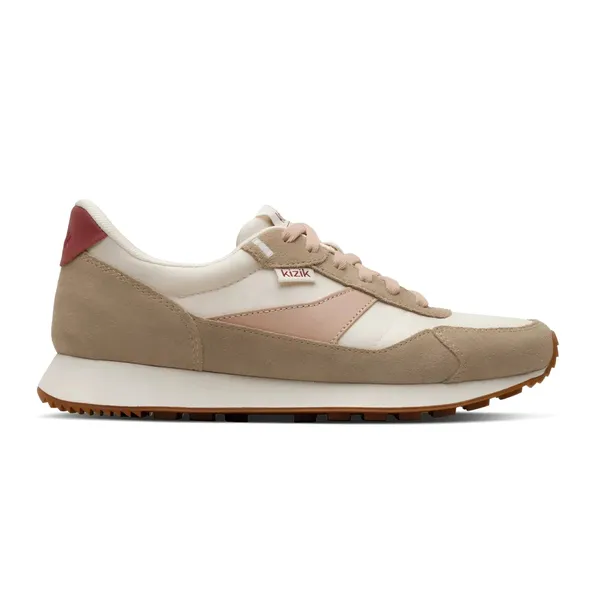 KIZIK SHOES W's Siena PRISTINE/WARM TAUPE
