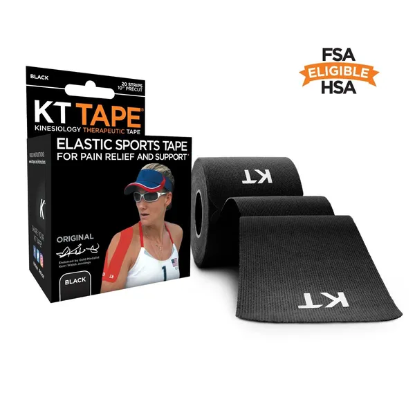 KT Tape KT ORIGINAL COTTON TAPE PRECUT GREY