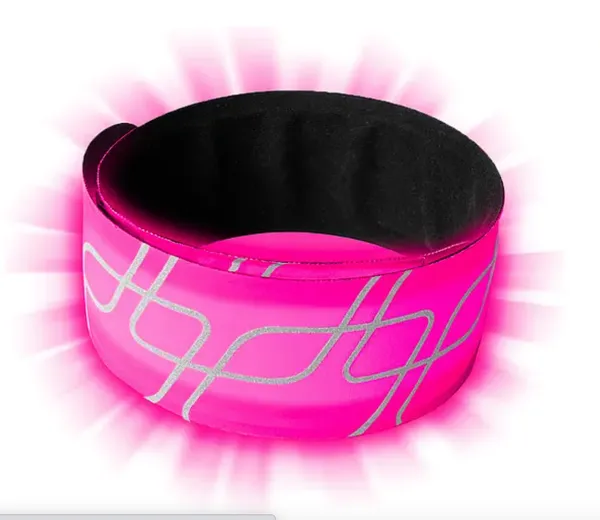 Amphipod Full-Viz Slap Band Pink