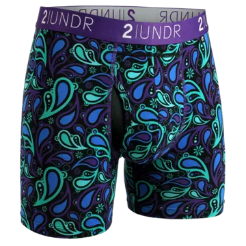 2UNDR Swing Shift BB 226 - Peacock Paisley