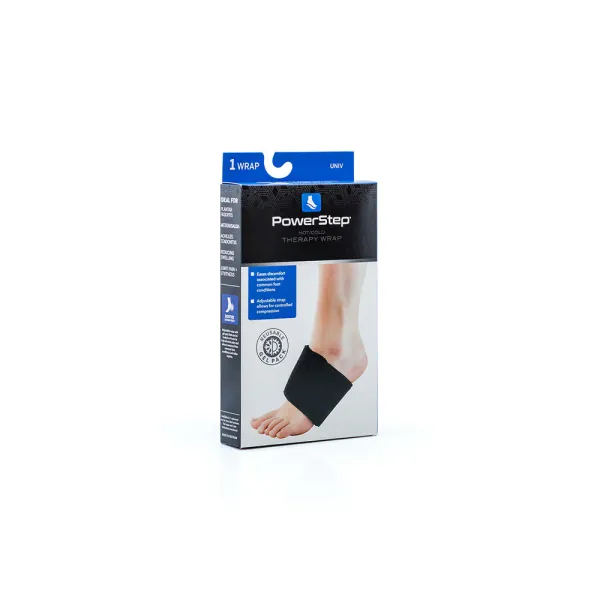 Powerstep Hot/Cold Therapy Wrap Black