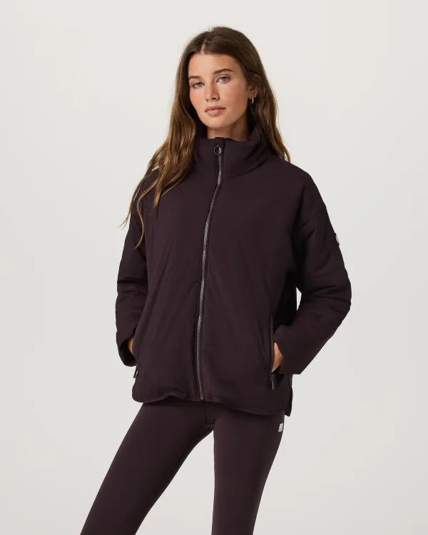 VUORI Canyon Insulated Jacket RAISIN