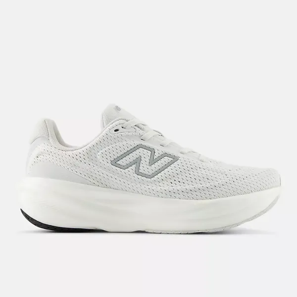 New Balance W 1080 V15 White with silver metallic