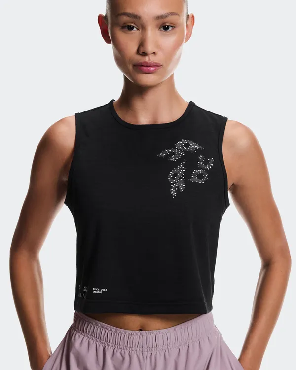 ON, Inc W Run Tank Black