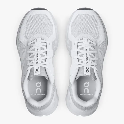ON Women's Cloudrunner Wide White | Frost