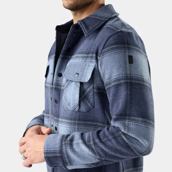 Smartwool M Anchor Line Shirt Deep Navy