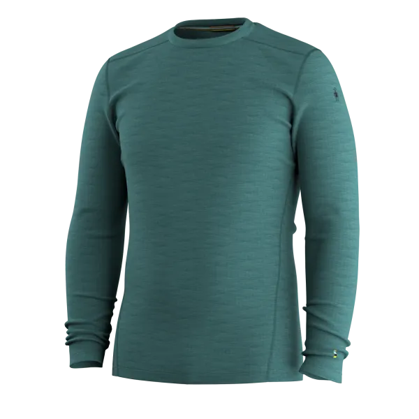 Smartwool M Classic Thermal Merino Base Layer Crew dark teal heather