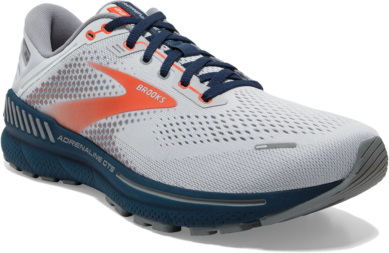 Brooks men\'s Adrenaline GTS 22 running sneakers, size 8 Men main image 2