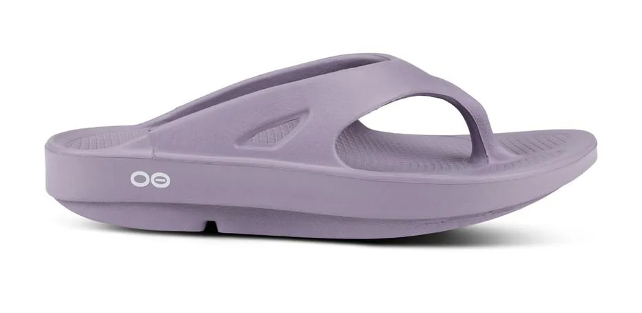 Oofos Ooriginal Mens Size 10 Mauve Purple Recovery Sandals Slip On Flip Flops s-l400.jpg main image 2