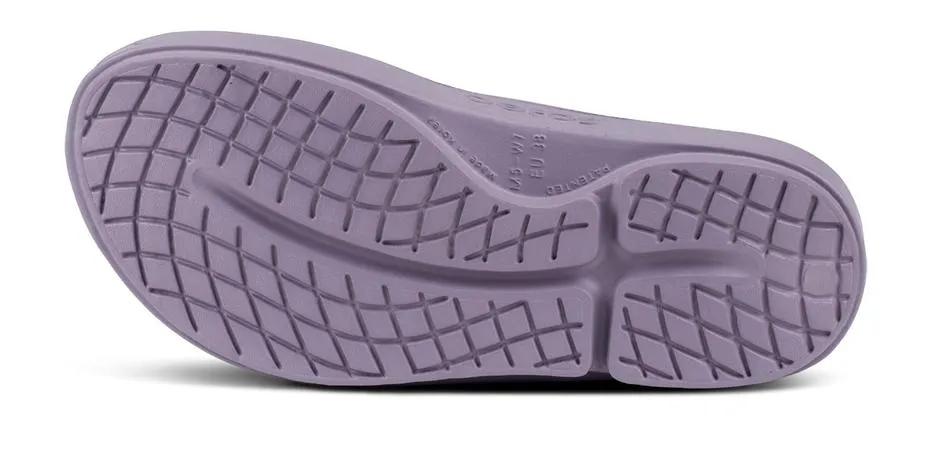 OOFOS OORIGINAL SANDAL UNISEX LIGHT PURPLE Oofos OOriginal Thong Sandal – 264 Shoes and Apparel main image 4