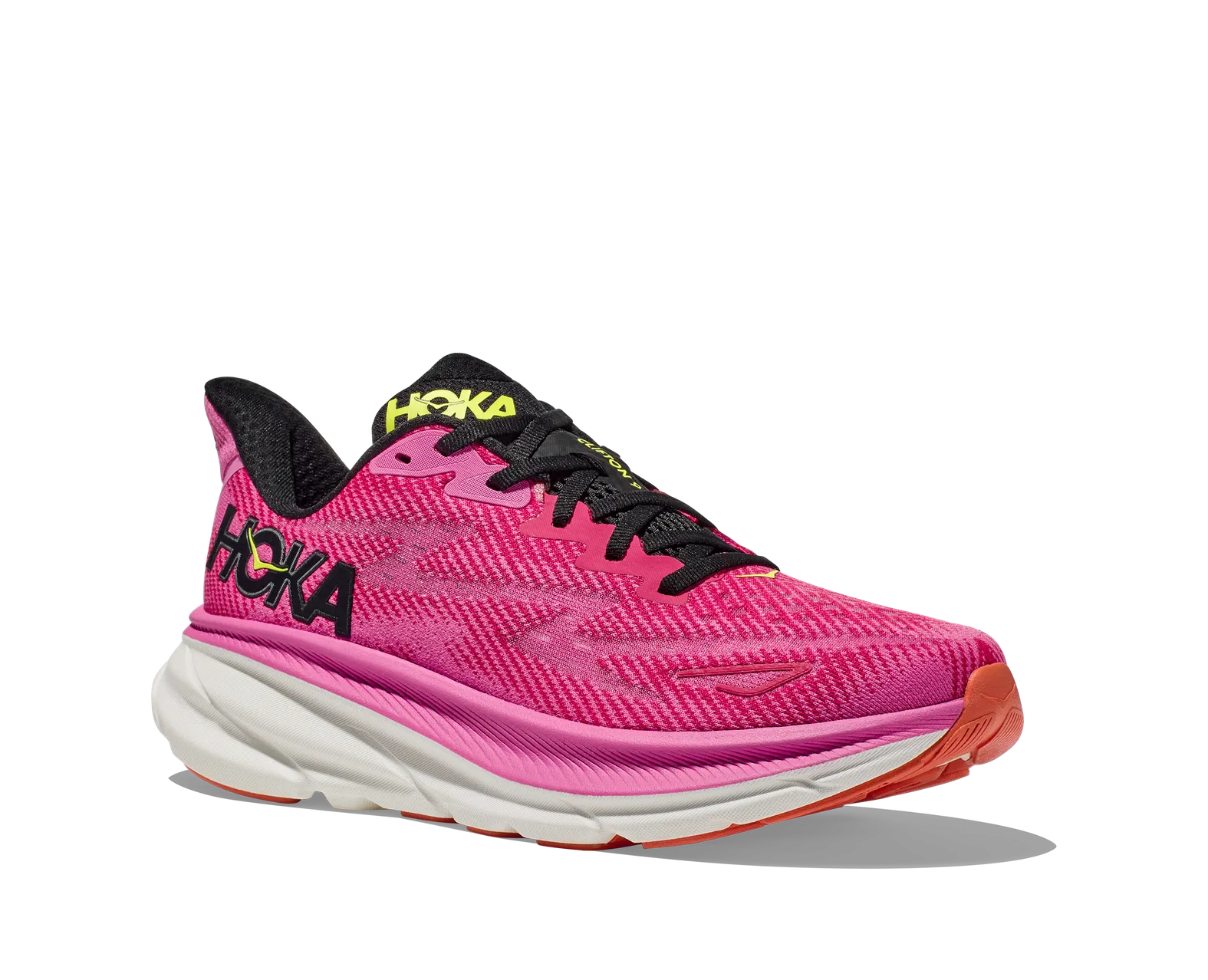 ラファローズ HOKA Women's Clifton 9 Raspberry/Strawberry