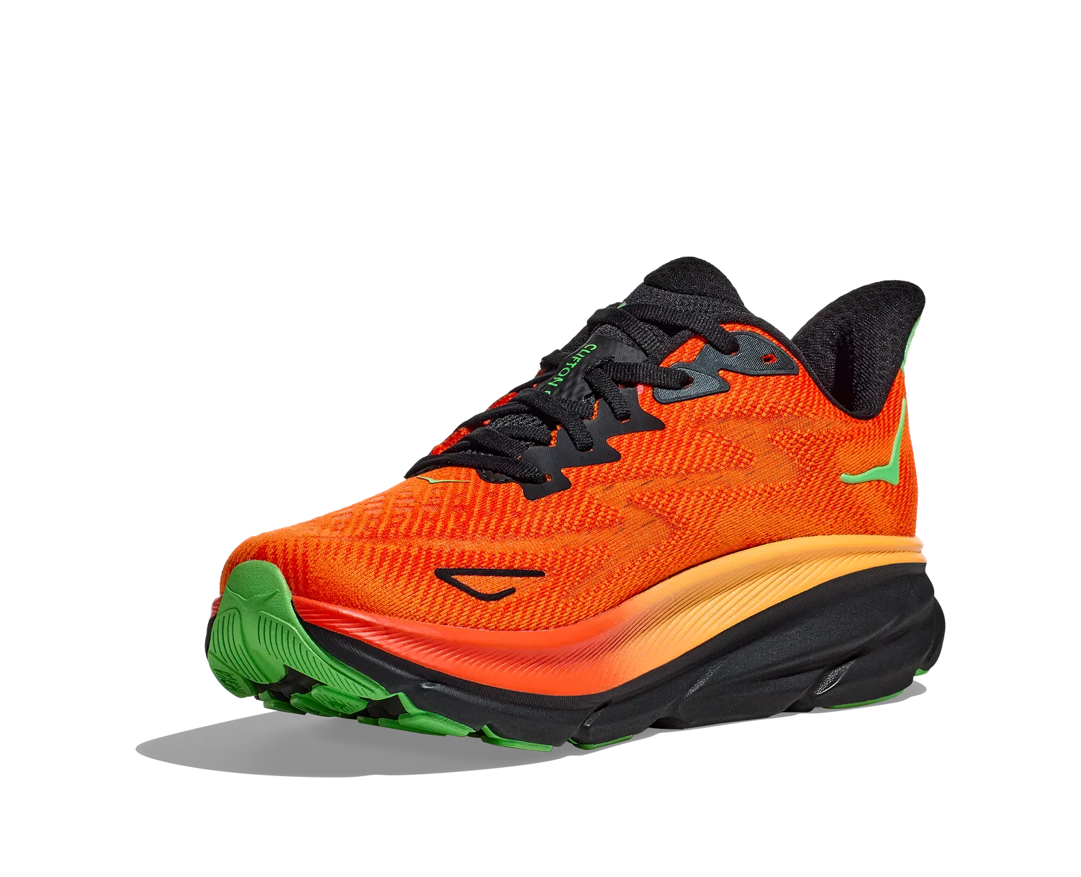 HOKA Men's Clifton 9 Flame/Vibrant Orange