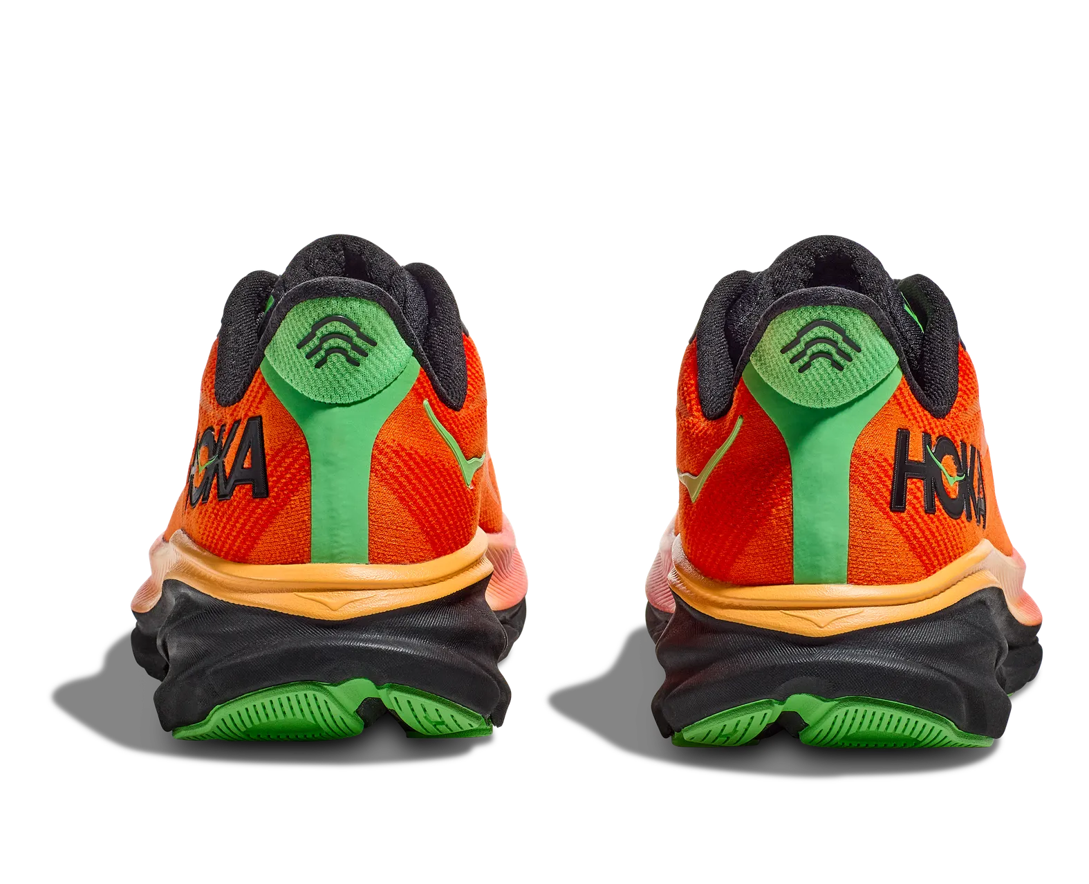 HOKA Men's Clifton 9 Flame/Vibrant Orange