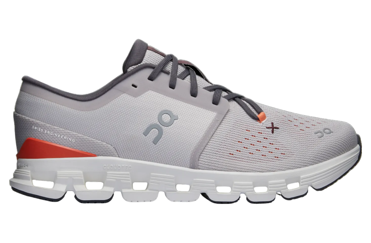 ON Men's Cloud X 4 Silver/Flame