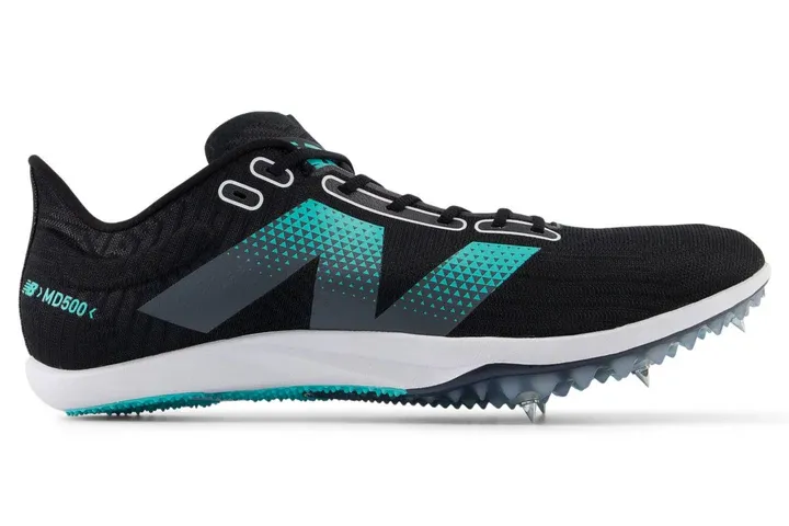 NEW BALANCE Men's FuelCell MD500 v9 Track Spikes Black/Cyber Jade