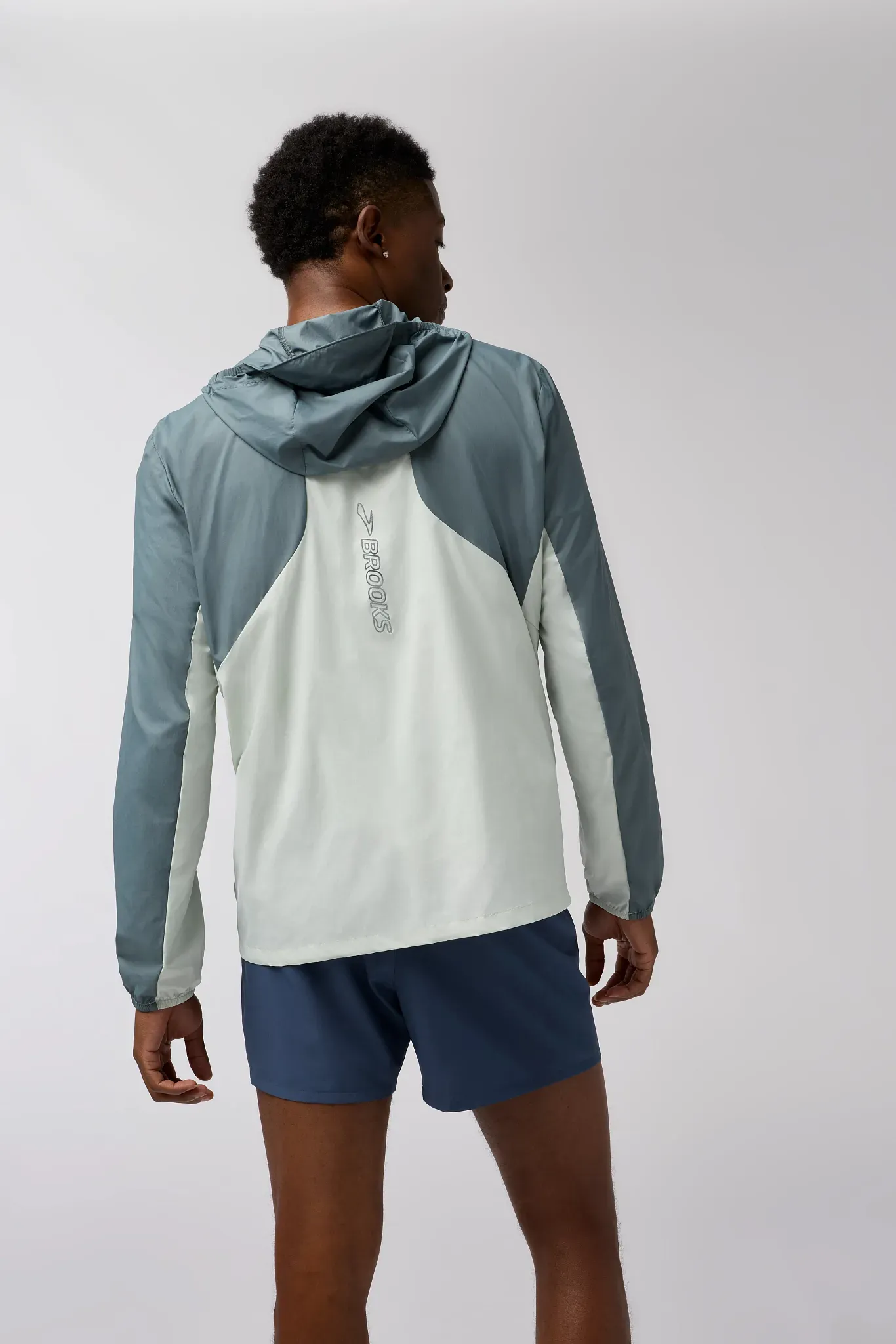 (取寄) ブルックス メンズ キャノピー パッカブル ジャケット Brooks men Canopy Packable Jacket Smoke/Storm Brooks Men's Canopy Jacket Smoke/Storm