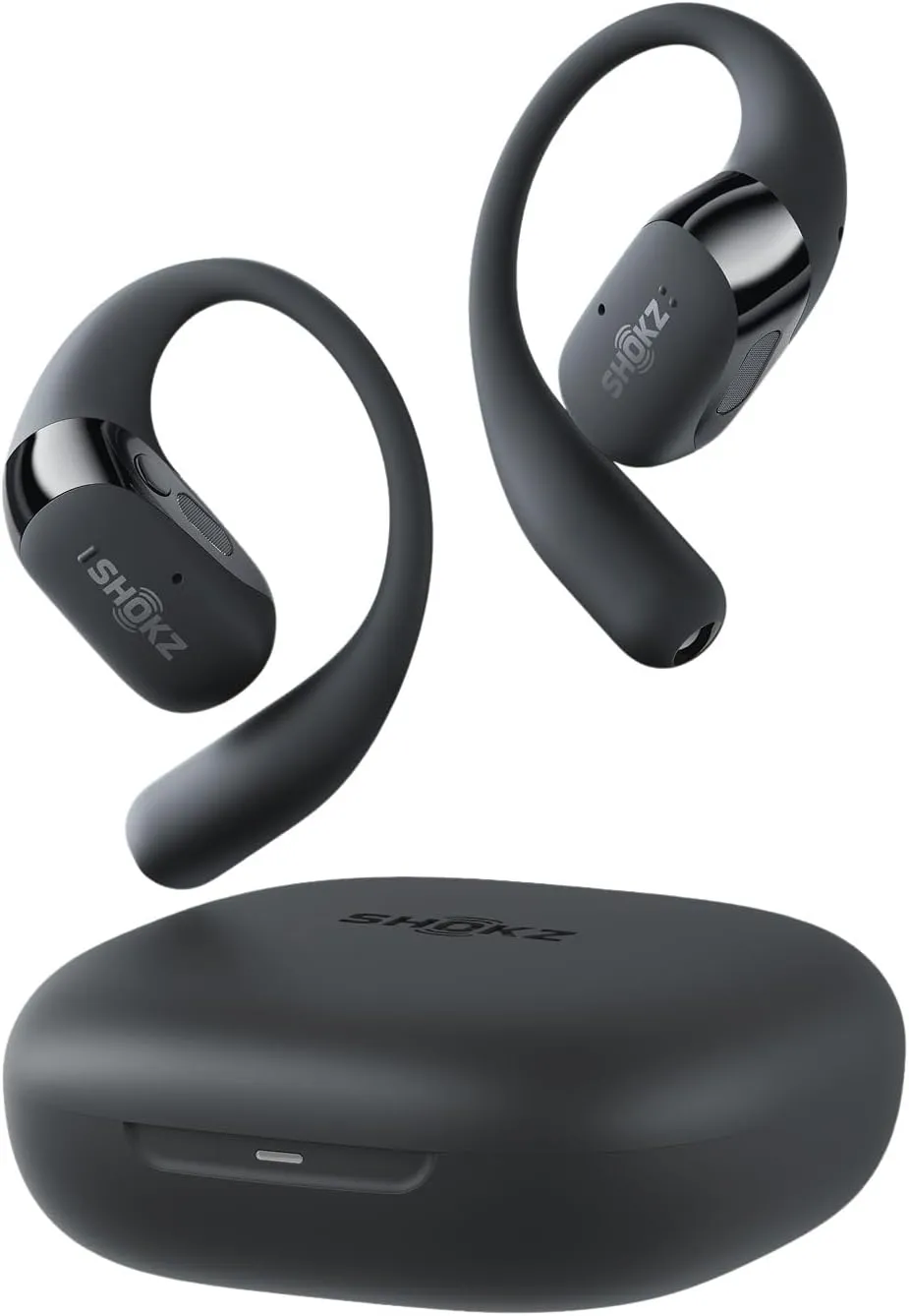 【アルコール消毒済】SHOKZ OPENFIT 2 ブラック shockz SHOKZ OpenFit 2 Black Open-Ear Earbuds with Charging Case (T920-ST