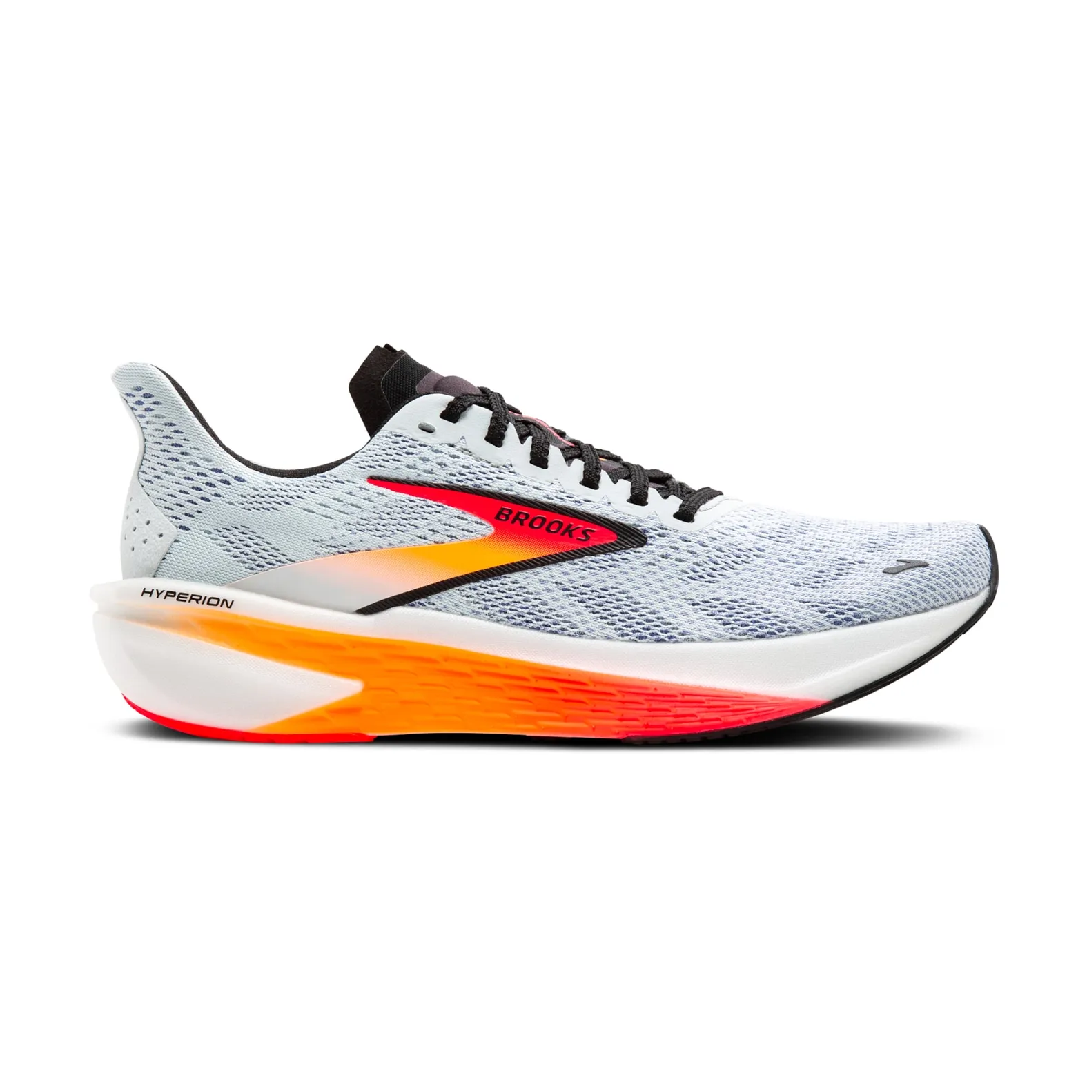 BROOKS Hyperion 2 ランニングシューズ 27.0 cm Brooks Men's Hyperion 2 Grey/Orange/Black