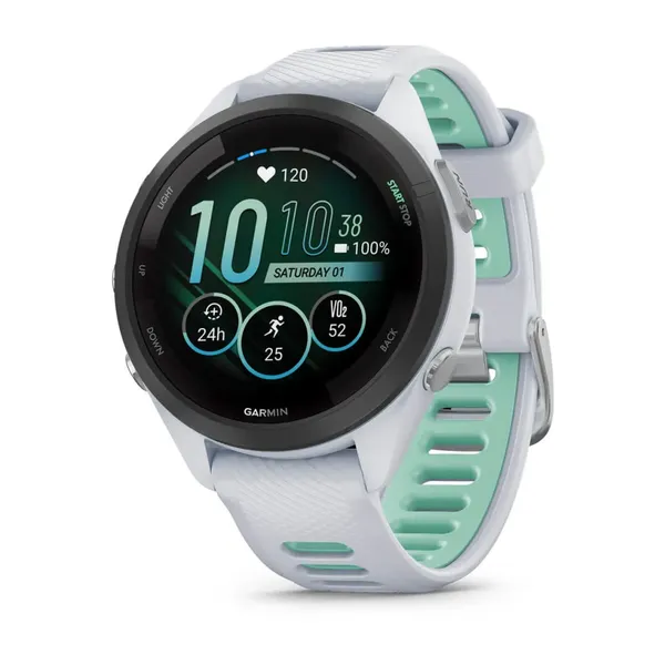 Garmin Forerunner 265S Black Bezel with Whitestone Case