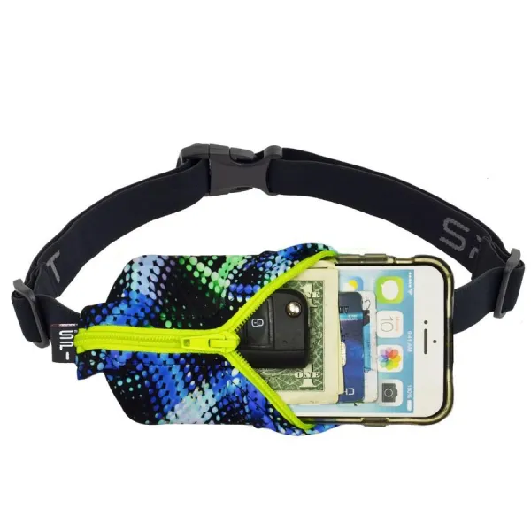 SPIBELT Spibelt Running Belt Daydream Fabric | Black Zipper