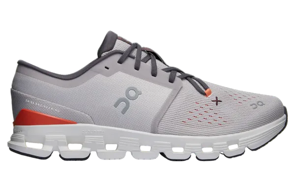 ON Women's Cloud X 4 SILVER/FLAME
