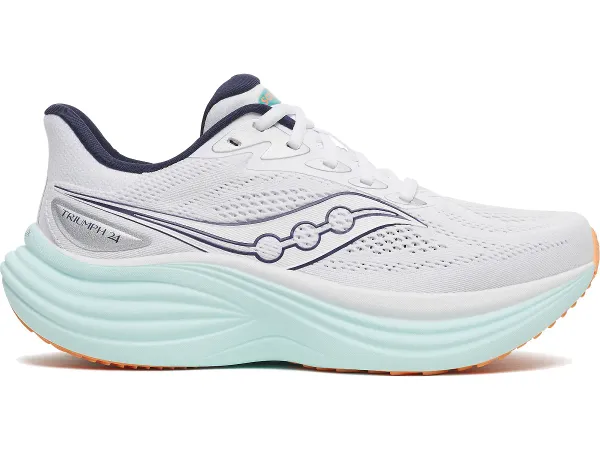 Saucony Women's Triumph 24 White / Spa