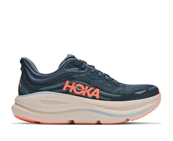 Hoka Women's Bondi 9 Faded Navy/Slate Blue