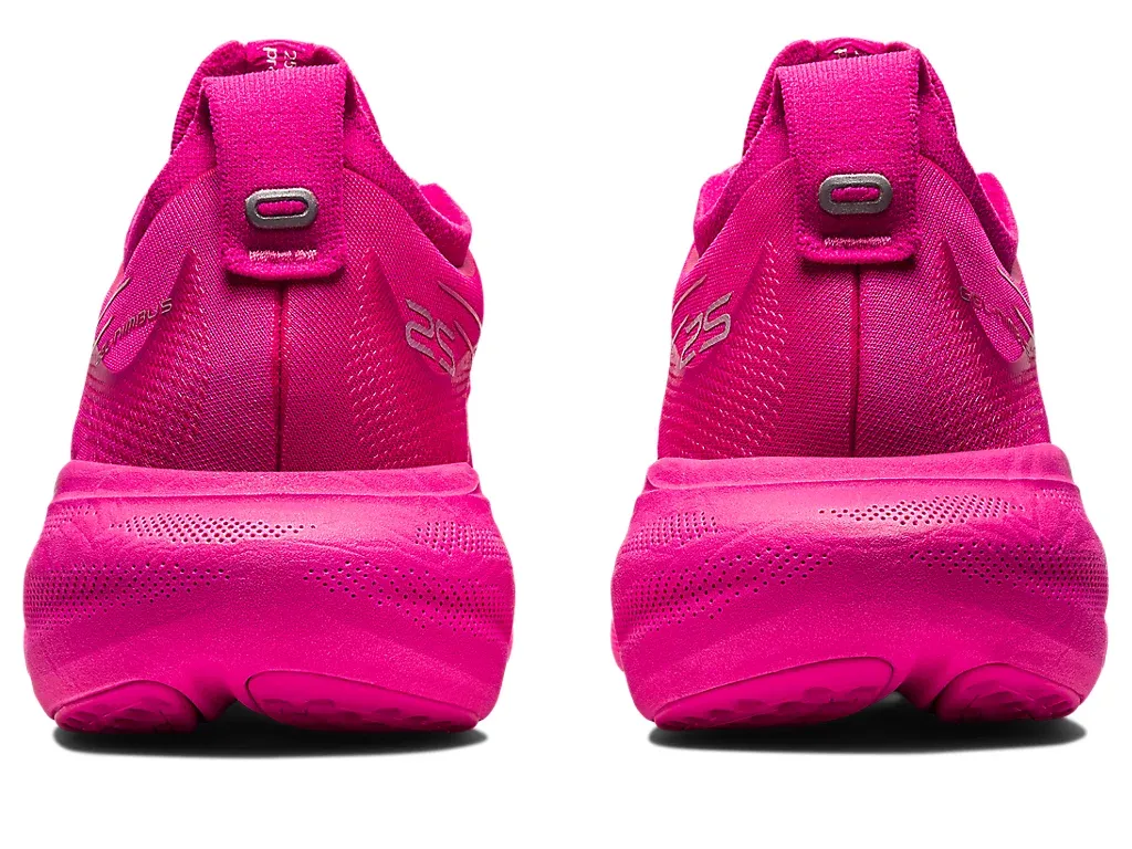 ASICS Women's Nimbus 25 PINK RAVE/PURE SILVER