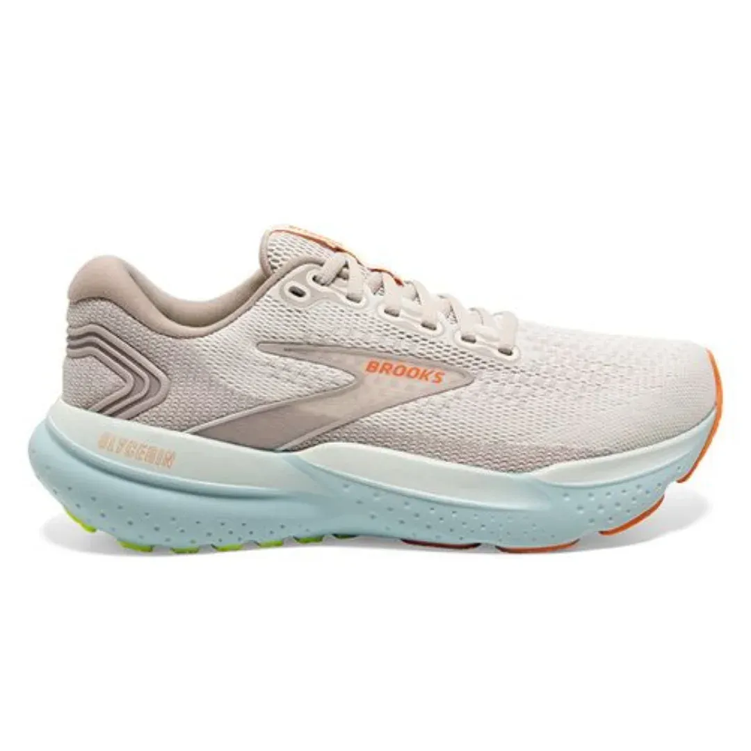 BROOKS Women's Glycerin 21 Coconut/Aqua/Autumn Sunset