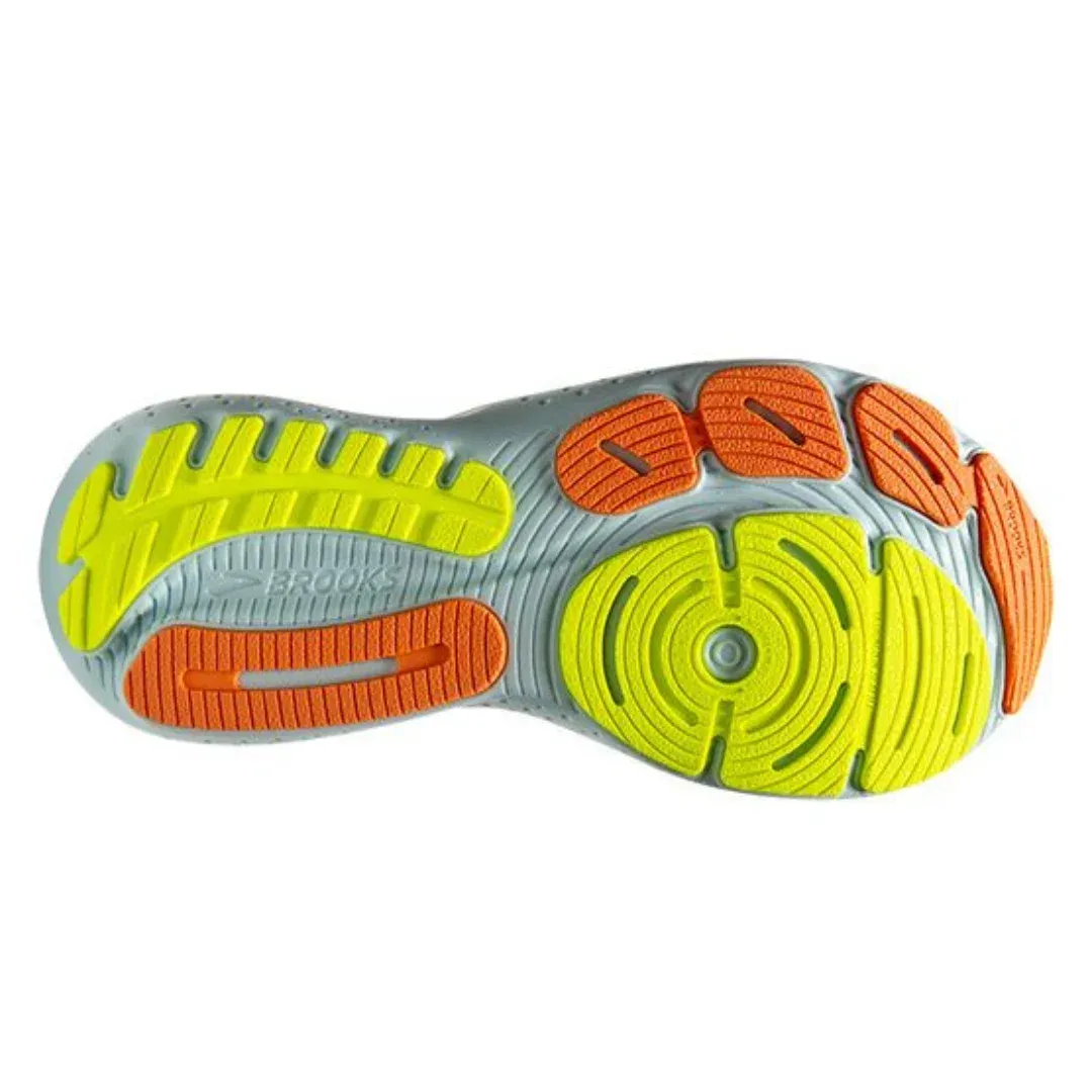 BROOKS Women's Glycerin 21 Coconut/Aqua/Autumn Sunset