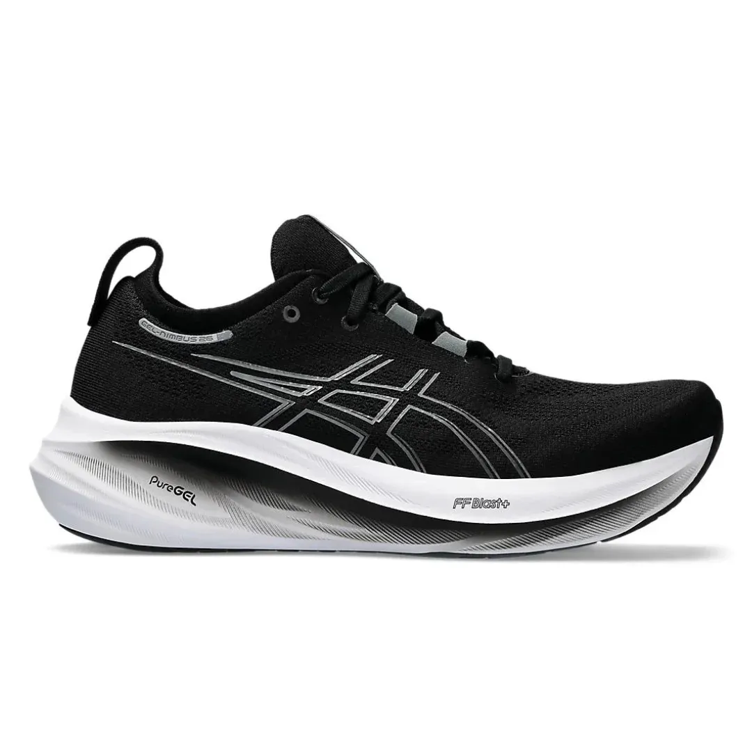 Asics Men's Nimbus 26 Black/Graphite Grey