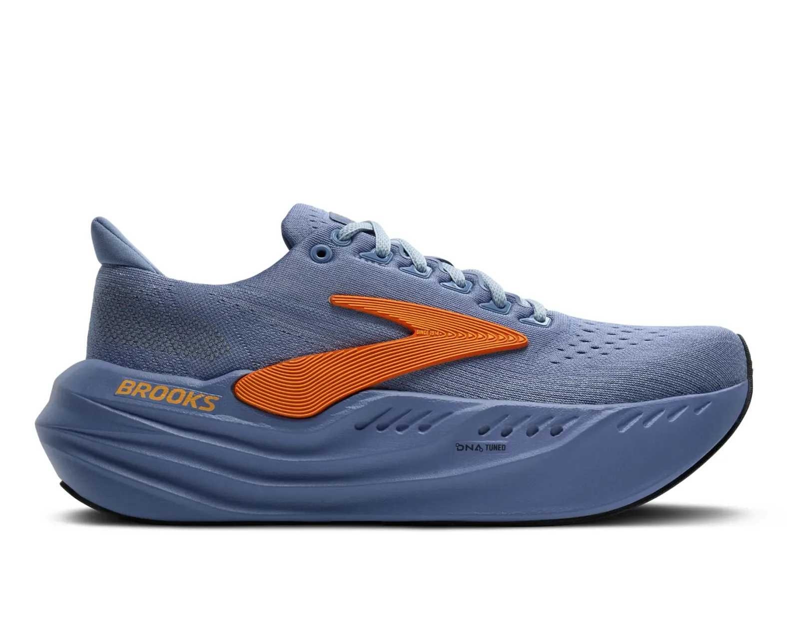 Brooks Glycerin Max Shoe Box - Bold Blue with Gold Logo Brooks Glycerin Max Review | Running Shoes Guru main image 2